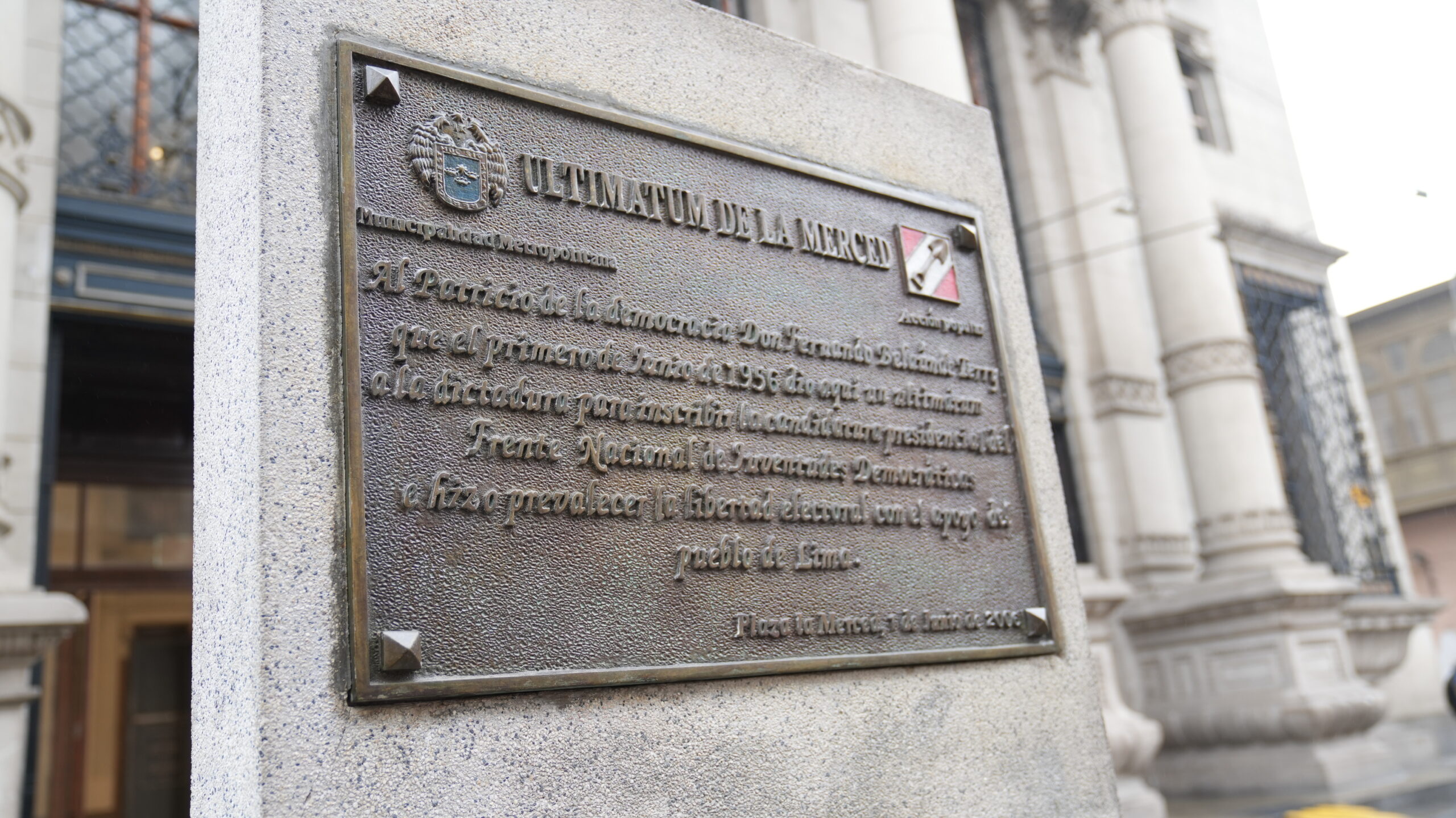 Ultimátum de La Merced: 69 años de una lección de convicción y democracia